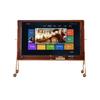 Vintage Movable TV Cabinet with Push-Pull Design for Living Room or Bedroom