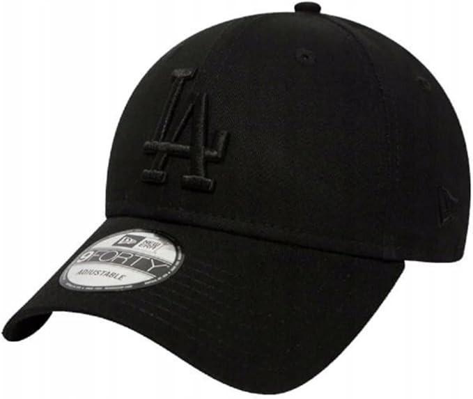 NEW ERA LA NYY 940 9FORTY League Basic Cap LA Black Black One-Size