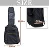 41-inch Guitar Case, Portable, Backpack-Ready, Waterproof, with Exterior Pocket, Perfect for Acoustic and Classical Guitars