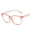 Fashion Unisex Square Glasses Plain Glasses Full Frame Glasses for Men and Women Radiation Protection Optical Glasses