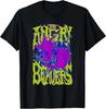 Das wütende Biber Neon Heavy Metal Zeichentrick T-Shirt