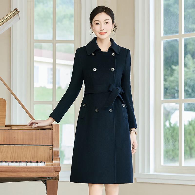 

Женское профессиональное пальто Tluoman из шерстяной смеси 3XL