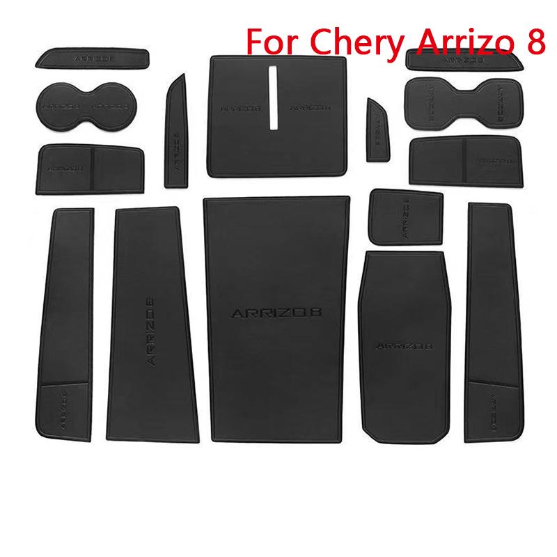 Türschlitz-Pad Wasseruntersetzer für Chery Arrizo 8 2022-2025 Anti-Rutsch Schutzpolster für Aufbewahrungsboxen Auto-Zubehör