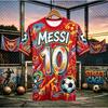 #10 Football Soccer T Shirt Breathable Quick Dry Sportswear Tee Summer Fashion Print Women Short Sleeve Men's Sports Tee Shirt
