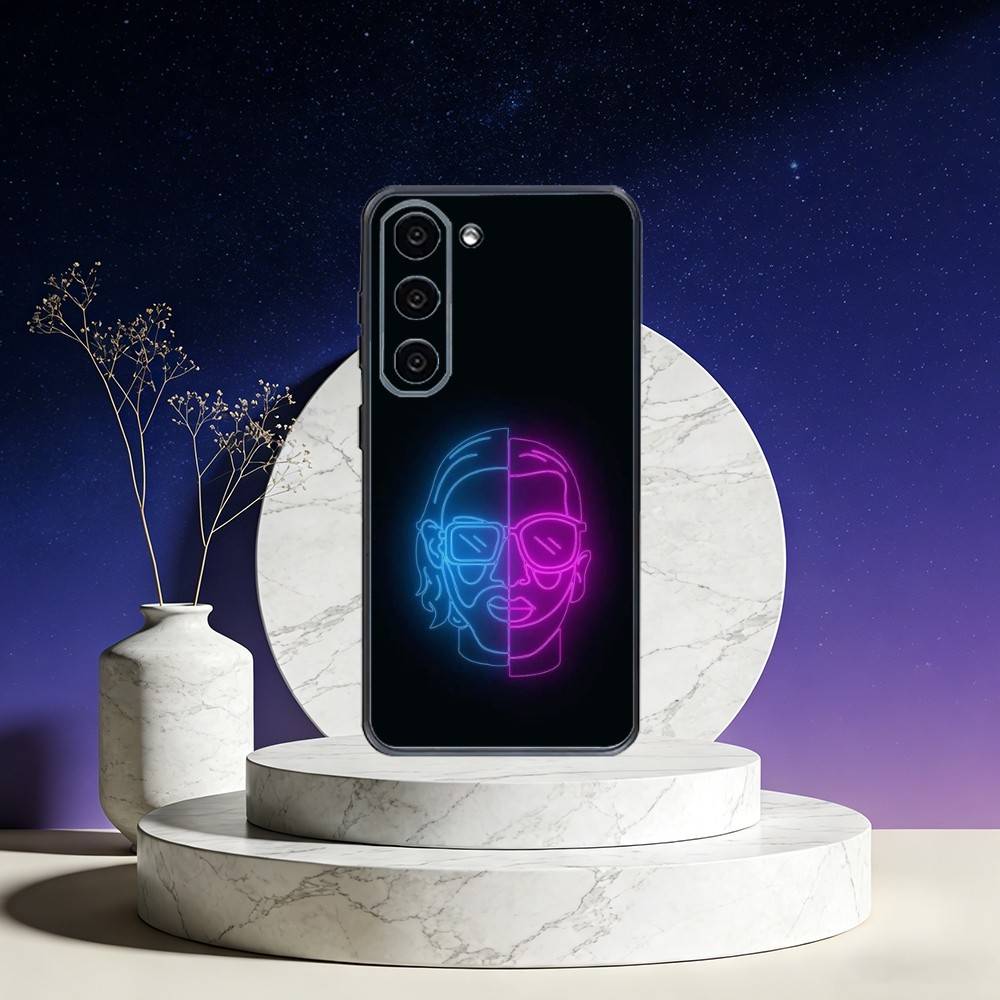 PNL QLF Rapper Singer Phone Case For Samsung Galaxy A73,A72,A71,A70,A53,A52,A51,Others Soft Black Cover