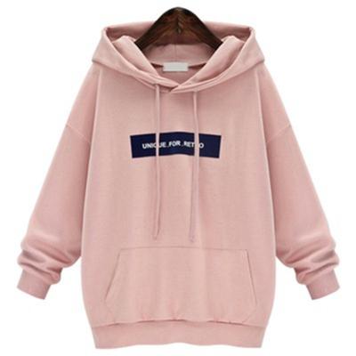 Autumn and Winter New Velvet Hooded Sweater Women's Loose Large Size Korean Version Trendy Student Long-sleeved Jacket Women's Clothing