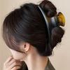 Große geschwungene Harz-Haarklammer für Damen Sicherer Halt Leichtes Haaraccessoire Haarnadel für Komfort und Styling