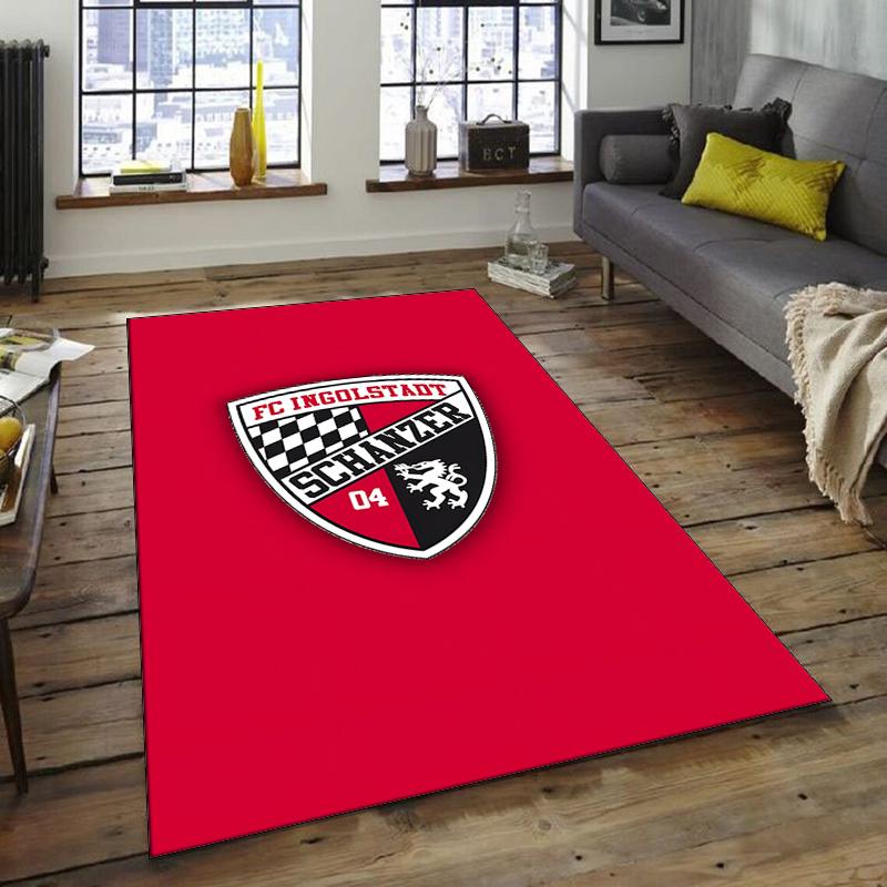 1pc Football Team Design Area Rug - Non-Slip, Soft & Cozy Floor Mat for Living Room, Bedroom, Office - Indoor/Outdoor Decorative Carpet