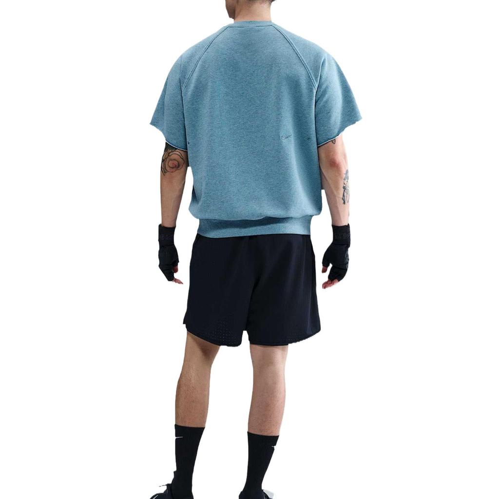 Nike Fashionable Solid Color Versatile Popular Comfortable Short Sleeve T-Shirt Men Tops Blue HJ8088-006