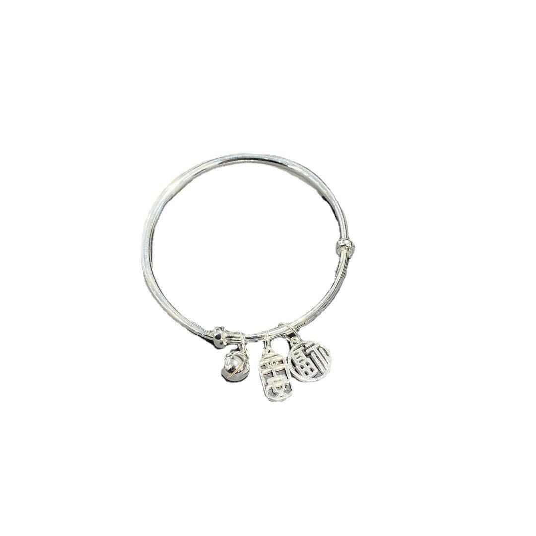 

Tiktok Live Source Bell защитный браслет женский простой двухтактный браслет для молодых студентов сеть красные украшения Adjustable size