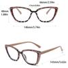 Luxury Anti Blue Light Optical Cat Eye Glasses Women Vintage Brand Designer Myopia Prescription Lady Colorful Eye Glasses Frame