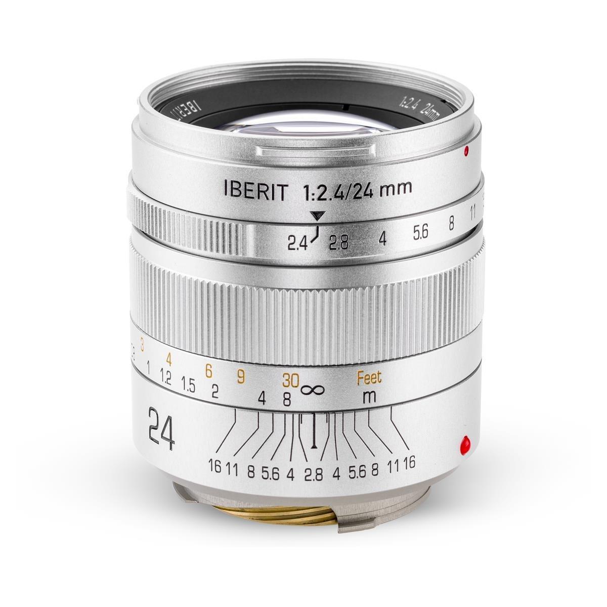 

Однофокусний об єктив Handevision IBERIT 24 мм для об єктива Leica M f/2.4 (Срібло)