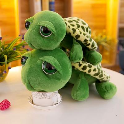 Little Turtle Plush Toy Doll Cute Big-eyed Turtle Doll Bed Throw Pillow Rag Doll Girl Gift