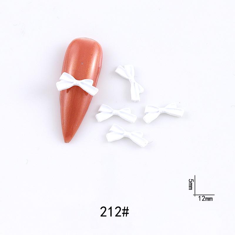 New Cute Bow Heart Nail Art: Frosted Matte Blue & Pink