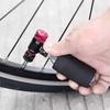 Gonfleur de Pneu de Vélo CO2 Gonflage Rapide Buse pour Vélos de Route et de Montagne Cylindres 16g Valves USA Français Portable avec Gants Anti-gel