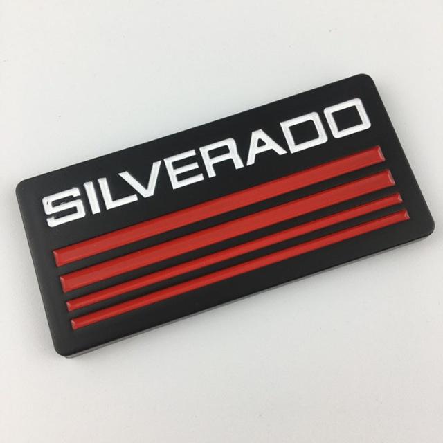 For 1988-1994 Ch-evy 1500 2500 3500 Silverado Car Emblem Badge Logo Symbol Side Roof Pillar Sticker