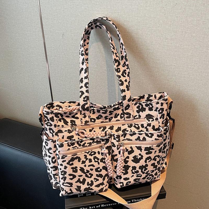 Personalized tote bag casual large capacity canvas tote bag commuter student class shoulder messenger bag