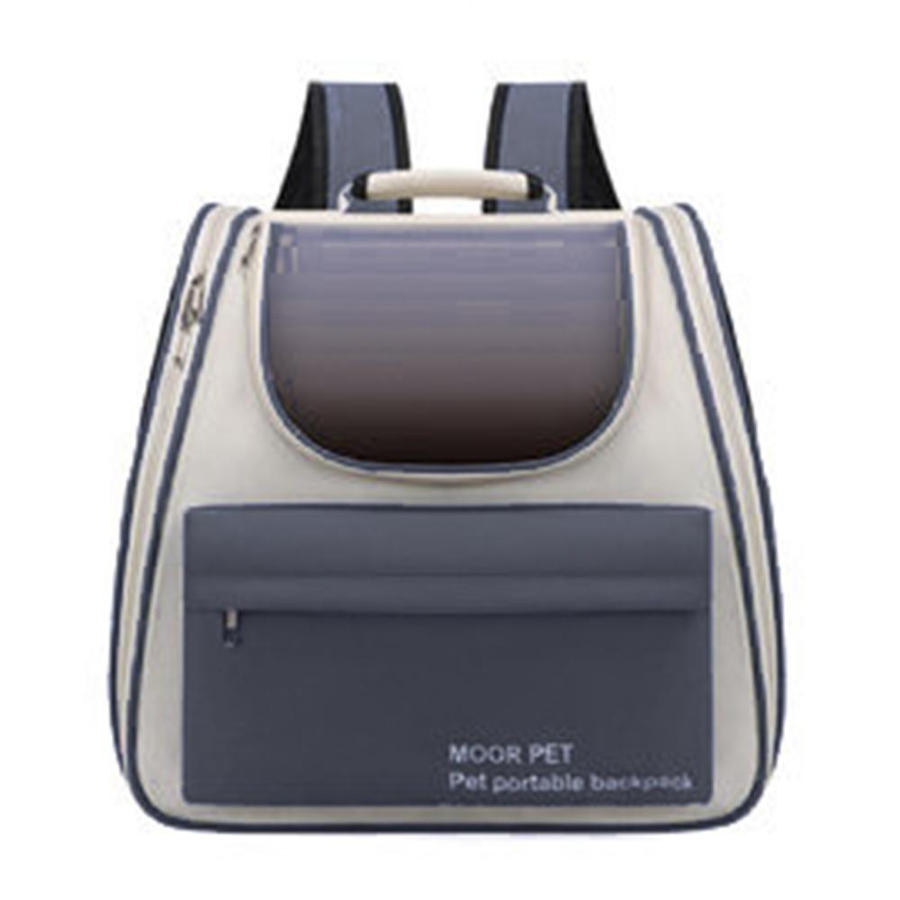 

Креативный рюкзак для переноски питомца, расширяемая сумка-переноска для собаки, прочная уличная сумка-тоут, аксессуары для питомца серый