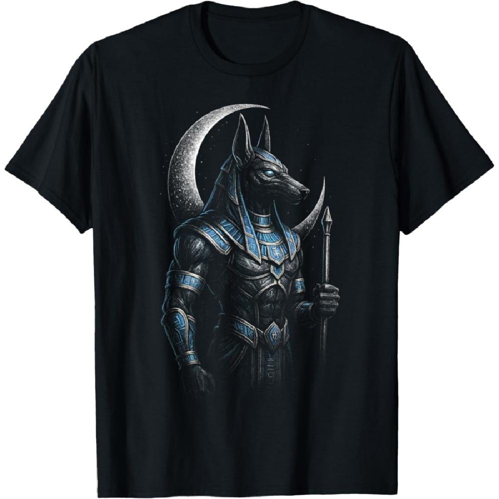 

Anubis Egyptian Mythology Warrior God Cosmic T-Shirt S