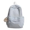 Retro Student Schoolbag Campus Backpack Large Capacity Lightweight Backpack