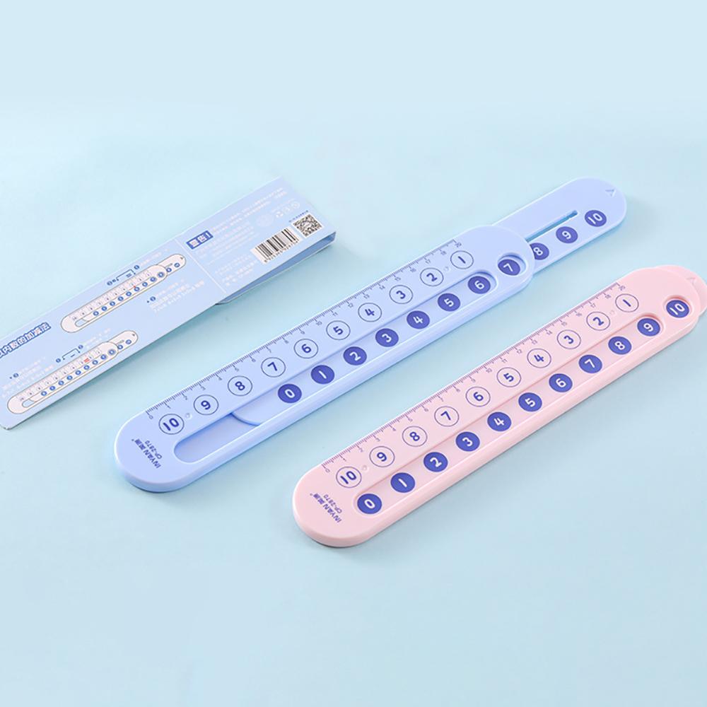 Mathematical decomposition ruler, numerical addition and subtraction, arithmetic teaching tool