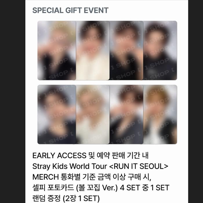 [Précommande] Stray Kids - Tournée Mondiale [RUN IT SEOUL] MERCHANDISE OFFICIELLE (PINCE À CHEVEUX SKZOO)