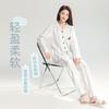 Women's Cotton Pajamas Autumn Collar Long Sleeve Casual Comfortable Home Clothes