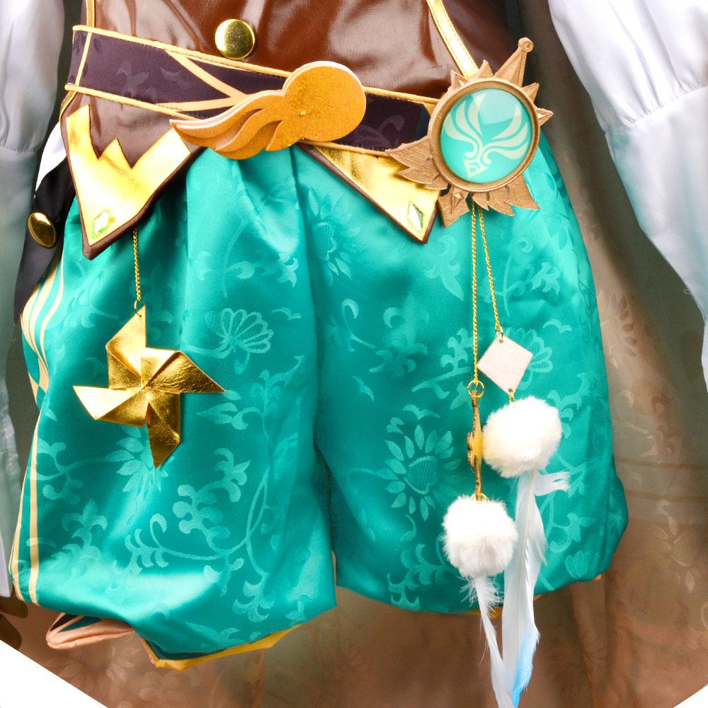 Novo venti cosplay windy wenty conjunto completo jogo terno uniforme menina traje S-XL wendy