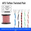 AFS Teflon High-Temperature Twisted Pair Signal Cable 0.12/0.2/0.35/0.75/1.5 Sq.