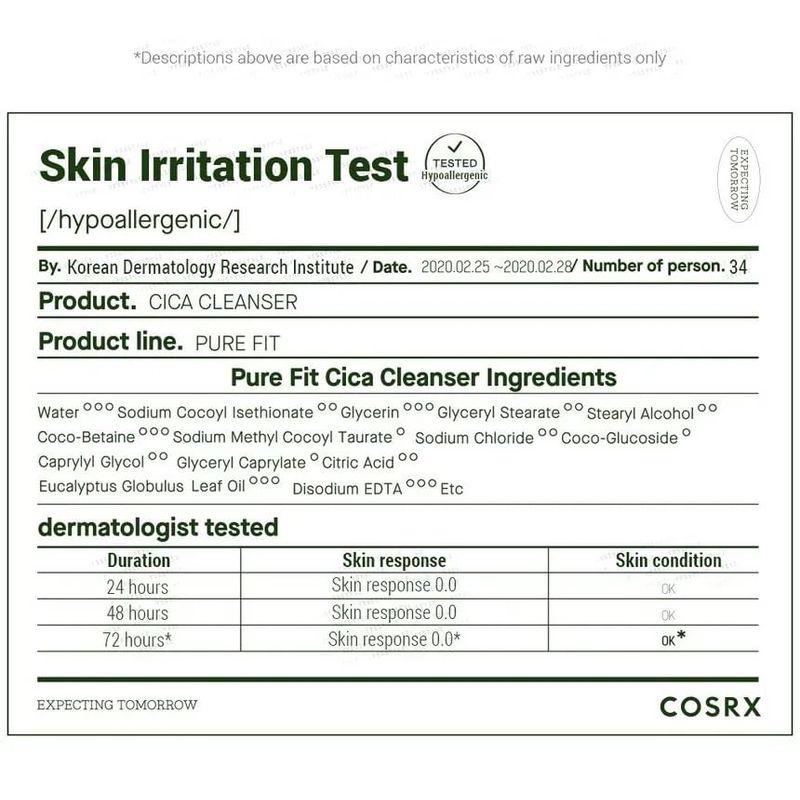 COSRX - Pure Fit Cica Cleanser Bundle Set