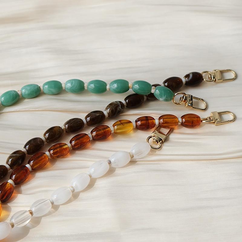 New Phone Accessory Cellphone Part Chain Anti Lost Universal Beaded Lanyard Shoulder Neck Crossbody SmartPhone Strap Case Chain