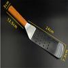 Steak Stainless Steel Fried Shovel Spatula Pizza Grasping Cutters Spade Pastry cake BBQ Tools Wooden Handle Kitchen Utensils