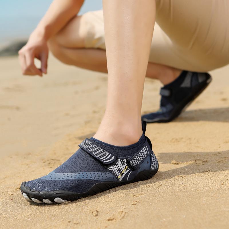Schnelltrocknende rutschfeste Wasserschuhe - Atmungsaktive Fünf-Finger-Schuhe für Outdoor-Schnorcheln & Strand