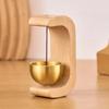 Creative Japanese Style Magnetic Wooden Door Bell Home Entrance Wind Chime Decoration Dopamine Walnut Copper Ornam Wind Chimes