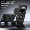 KEYSION Magnetic Phone Case for IQOO Z10 5G Slide Camera Protection Upright Kickstand 360° Ring Shockproof Cover for IQOO Z10