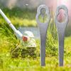 2-50PCS  Lawnmower Blades Mowing Machine Blades Spare Parts Grass Cutting Metal Blades Lawn Garden Power Tool Accessories