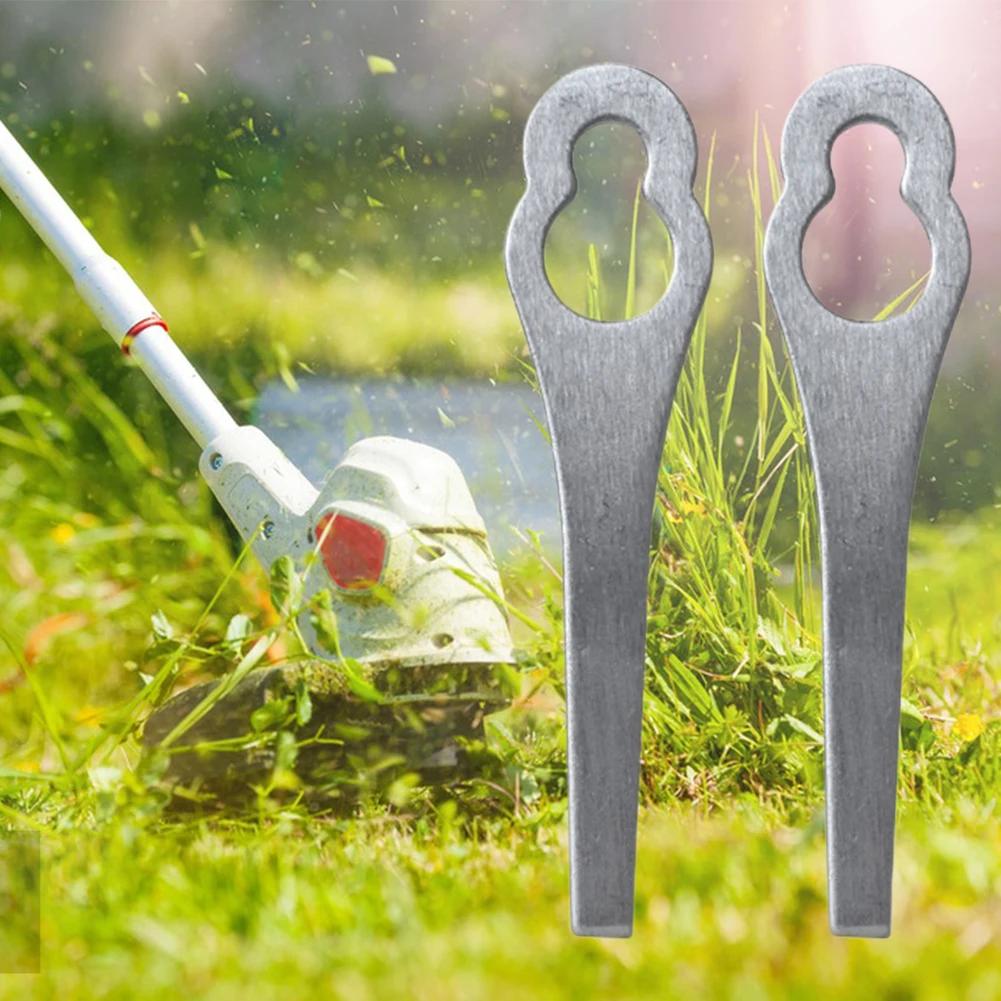 2-50PCS  Lawnmower Blades Mowing Machine Blades Spare Parts Grass Cutting Metal Blades Lawn Garden Power Tool Accessories