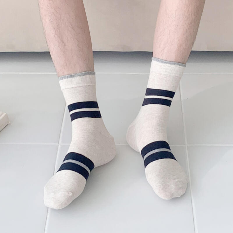 [8-Pair Set] Men's Dangara Mid-Calf Socks