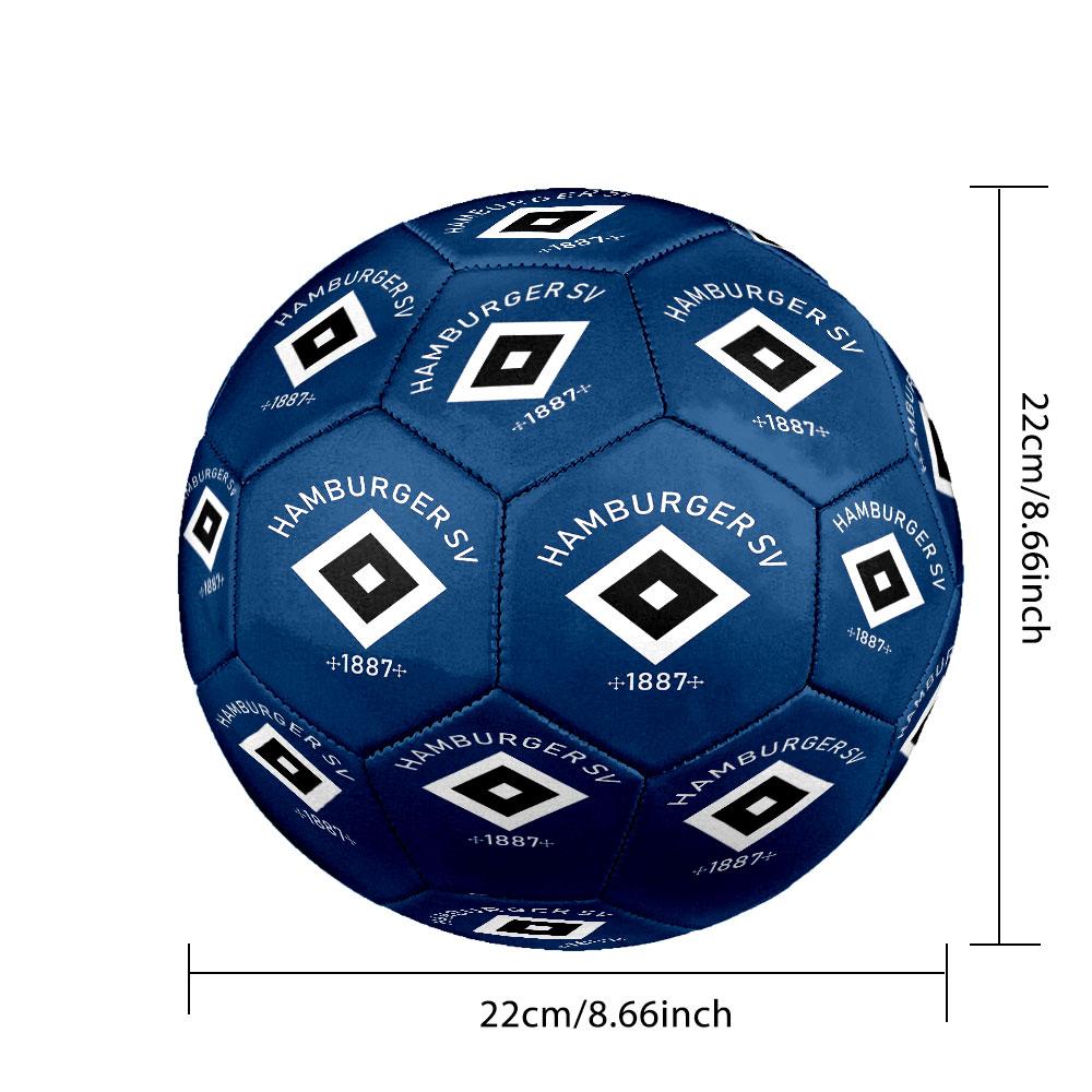 1pc Hamburger SV Soccer Ball Size 5 Indoor Soccer Ball Fashion Colorful Backyard Game - Great For Sports Fans Gift HE58