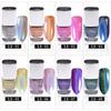 Rainbow Shinning Mirror Effect Metallic Varnish Holographic Chrome Nail Polish
