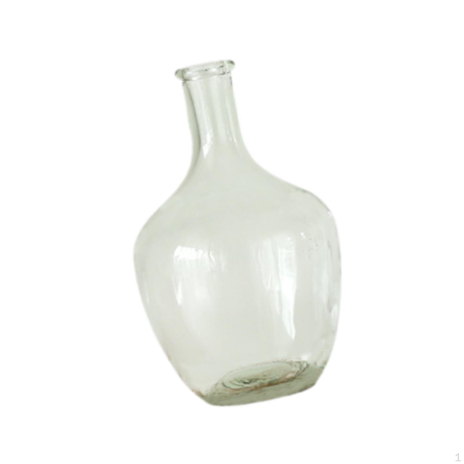 

Large Glass Vase ,Glass Jug Vase, Balloon Decorative Floor for Living Room Mantel