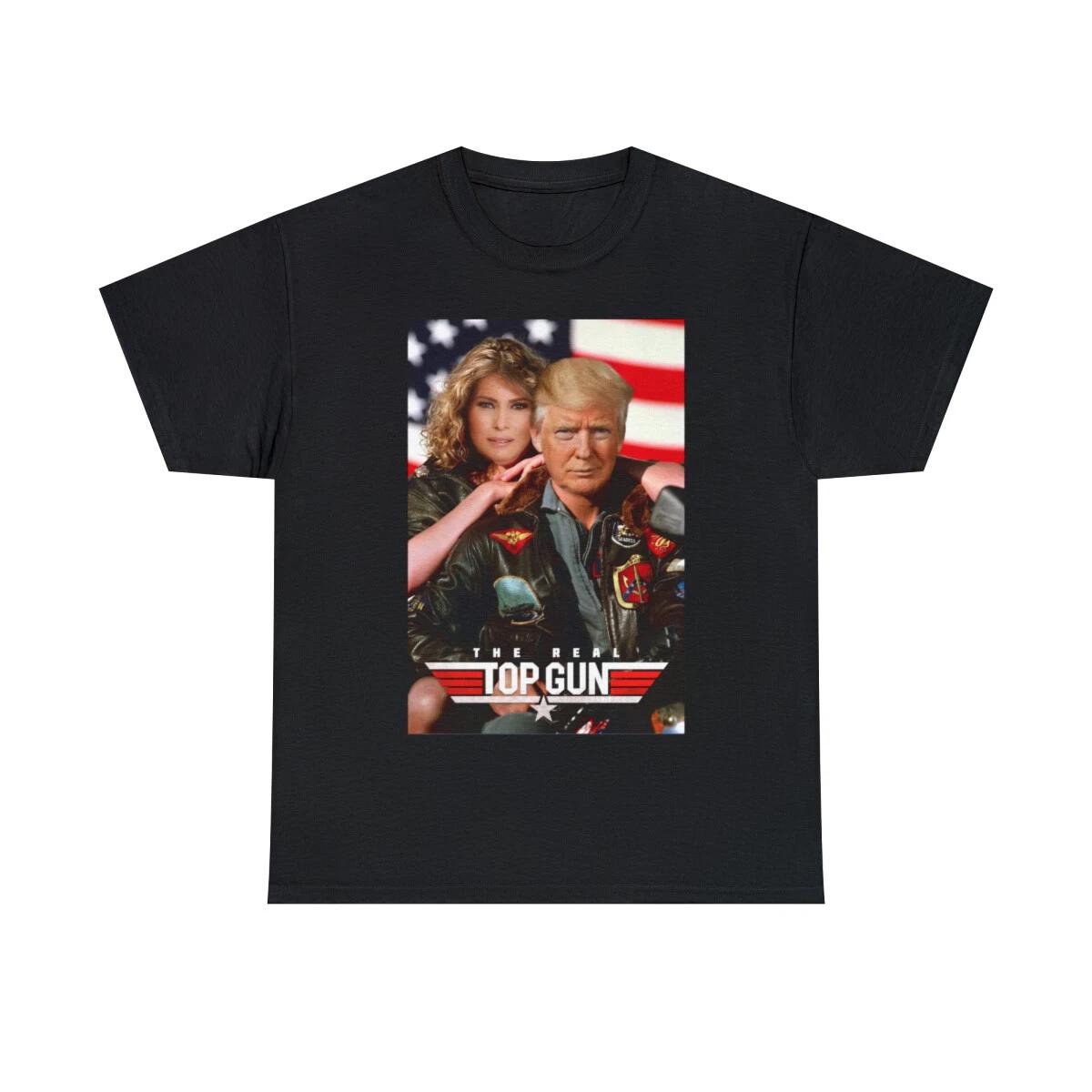 Trump the real Top Gun Men s Short Sleeve Tee XL