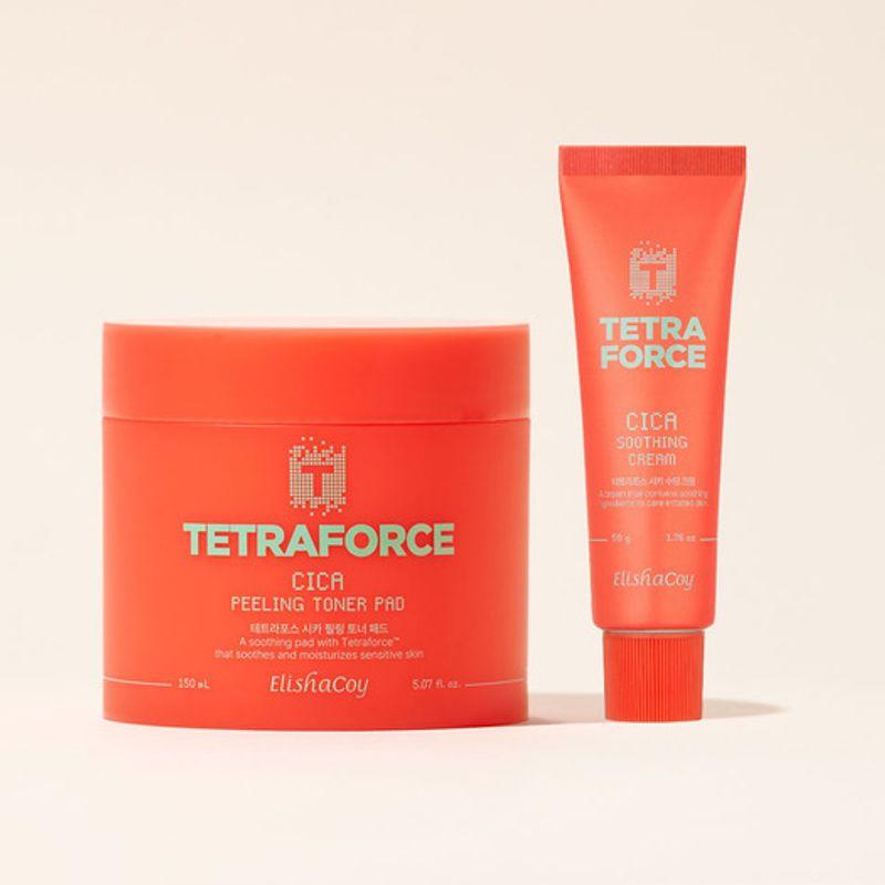 

Tetraforce Cica Soothing Cream 50g + Cica Peeling Toner Pads (60pads)