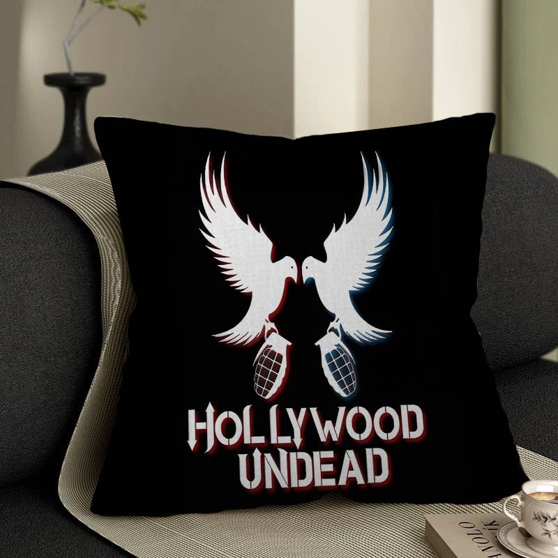 Rock Band HHollywood Undead Singer Cushion Cover Pillow Cover Decor Pillowcase Printed Cushion Case for Couch