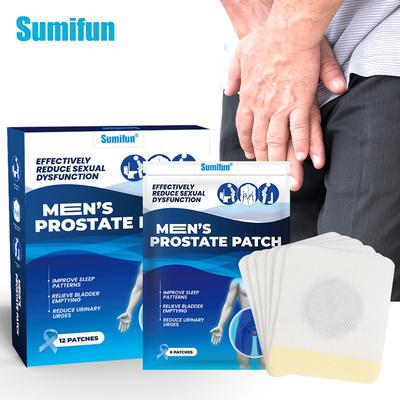 6/12Pcs Prostate Patch Man Kidney Care Relieve Frequent Urination Promotes Couple Life Boosts Male ImmunityMaintains Health and Vitality