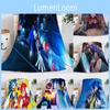 Blanket Sonic Flannel Hedgehog Cartoon Sofa Bed Throw Rug Warm Winter Kids Gift