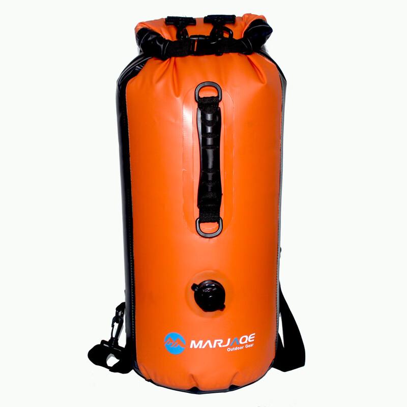 MARJAQE 30L Inflatable Waterproof Dry Bag Backpack
