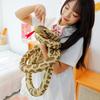 Anti-real Spotted Python Doll Plush Toy Cobra Fake Snake Doll Prank Props Children's Toys