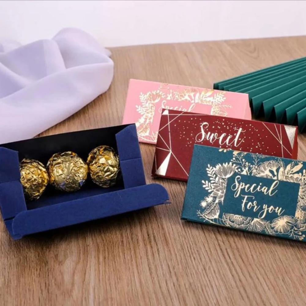 20 Pezzi Nuove Scatole Regalo Sacchetti Scatola di Caramelle Cartoncino Forma Triangolare Bomboniere Scatole Regalo per Decorazioni Matrimonio Articoli per Feste