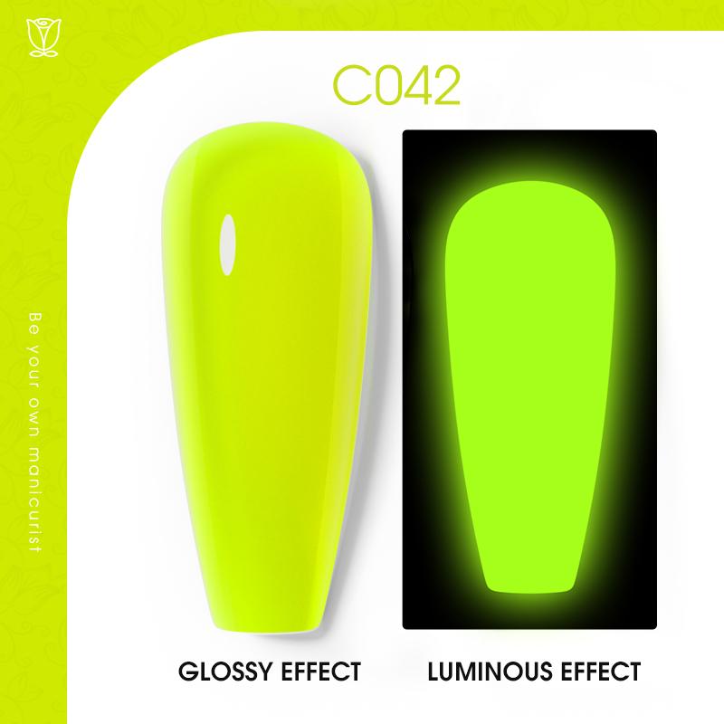 ROSALIND Mini Soak Off Eon Luminous Nail Gel Polish Bright For Nail Art Design LED/UV Lamp